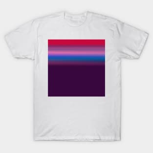 red pink blue texture art T-Shirt